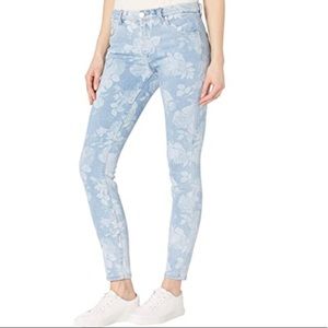 The Bond Floral Skinny Jeans Bliss Fields Size 29